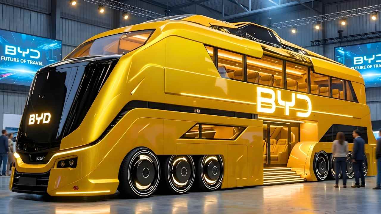 BYD 2026 Motorhome Revealed With 3 Cutting-Edge Technologies, $180,000 Price, Hybrid Power, and Premium Comfort