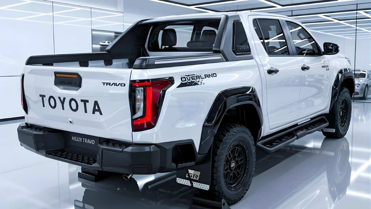 New Toyota Hilux Travo 2026 Brings 12.3 Inch Display, TNGA Platform And 59.2kWh Electric Pickup Option