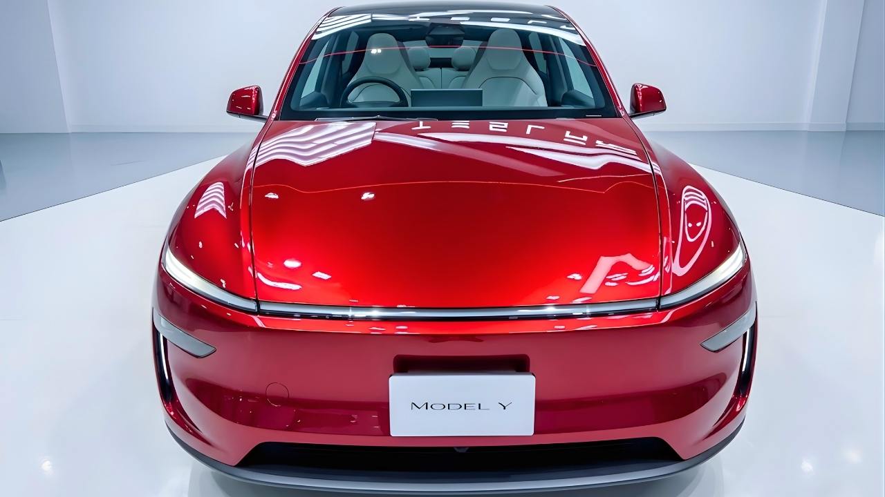 Tesla Model Y L Debuts At BIMS 2026 With 681 Km Range And Premium 6 Seater Design